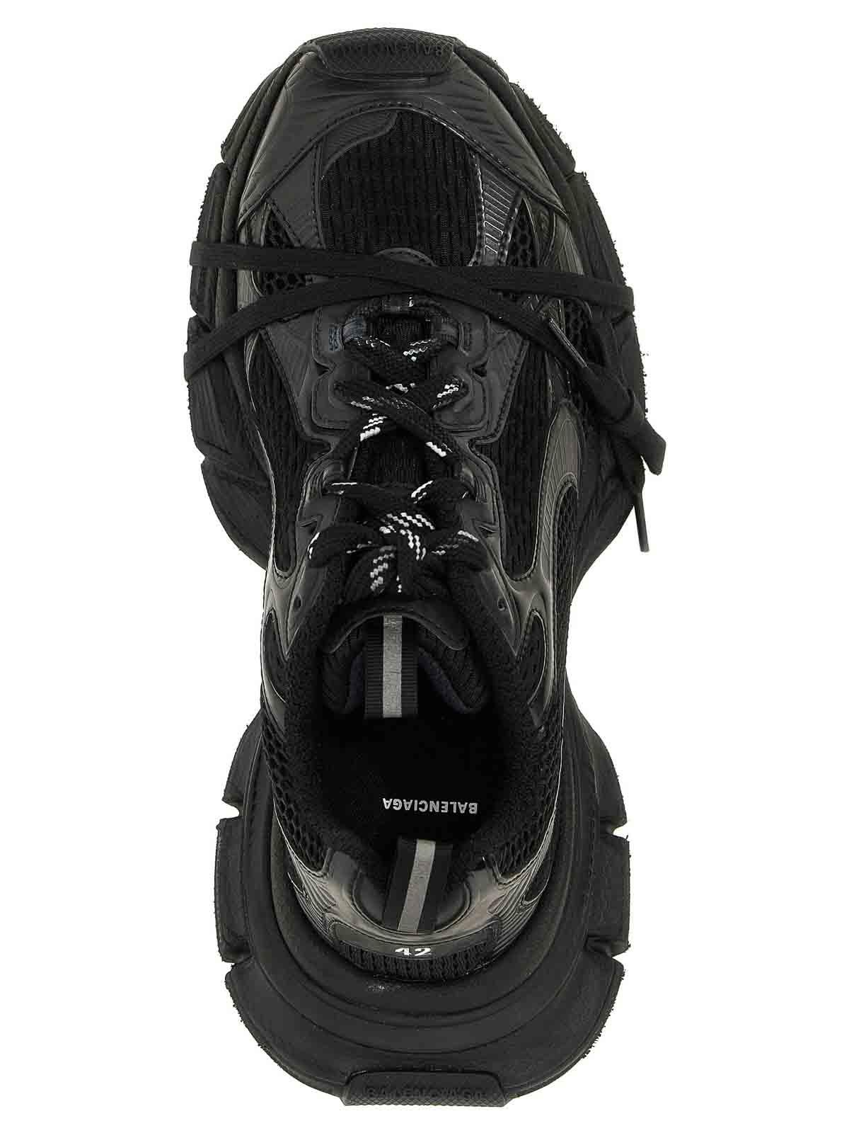 BALENCIAGA Men Black Mesh And Polyurethane 3xl Sneakers Product Image