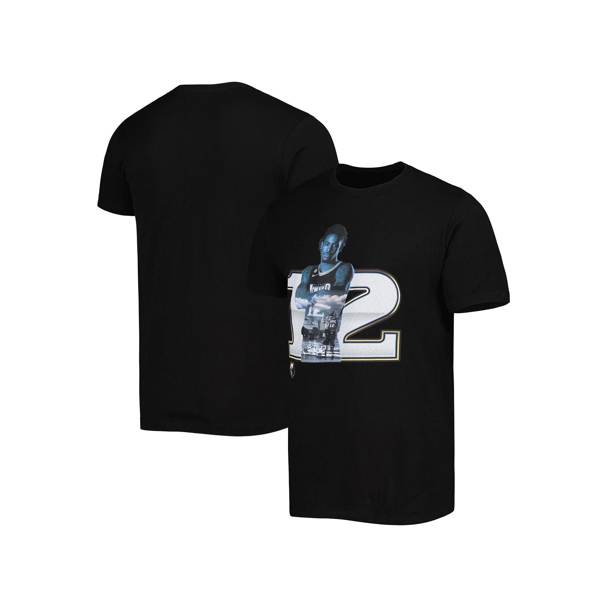 Men's Stadium Essentials Ja Morant Black Memphis Grizzlies Player Metro T-Shirt, Adult Unisex,  Product Image
