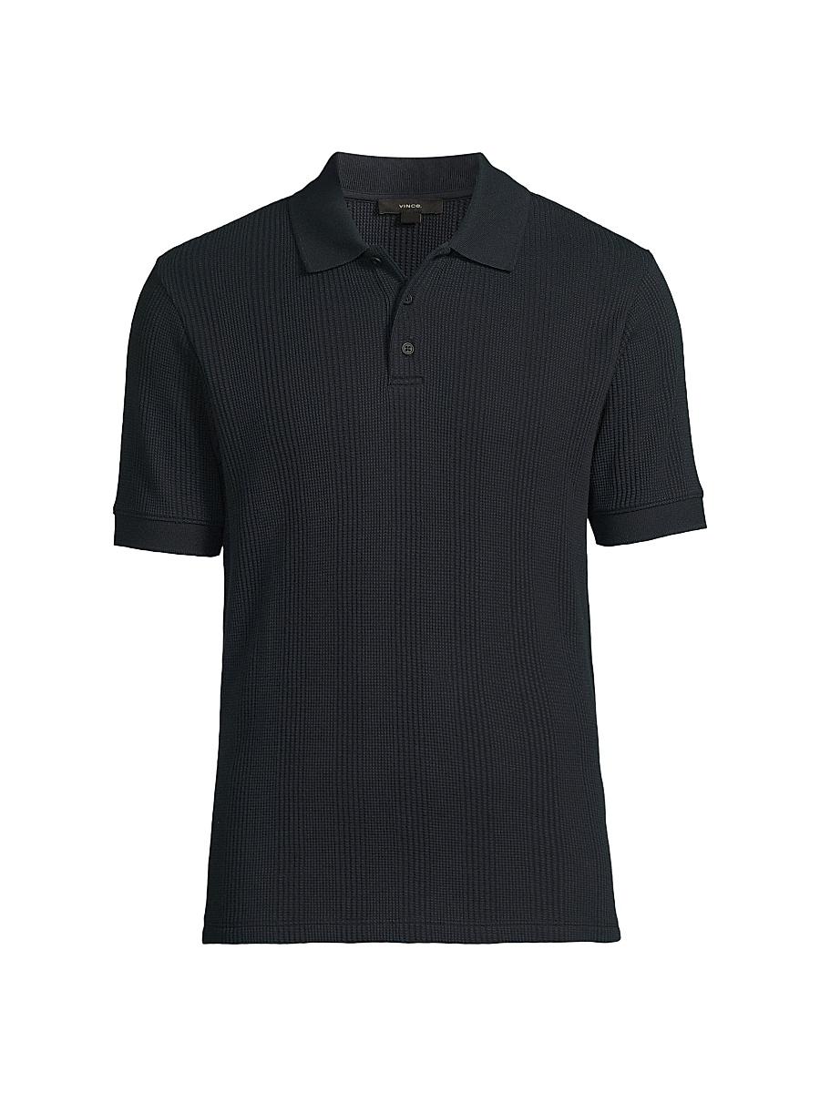 Mens Cotton Polo Shirt Product Image