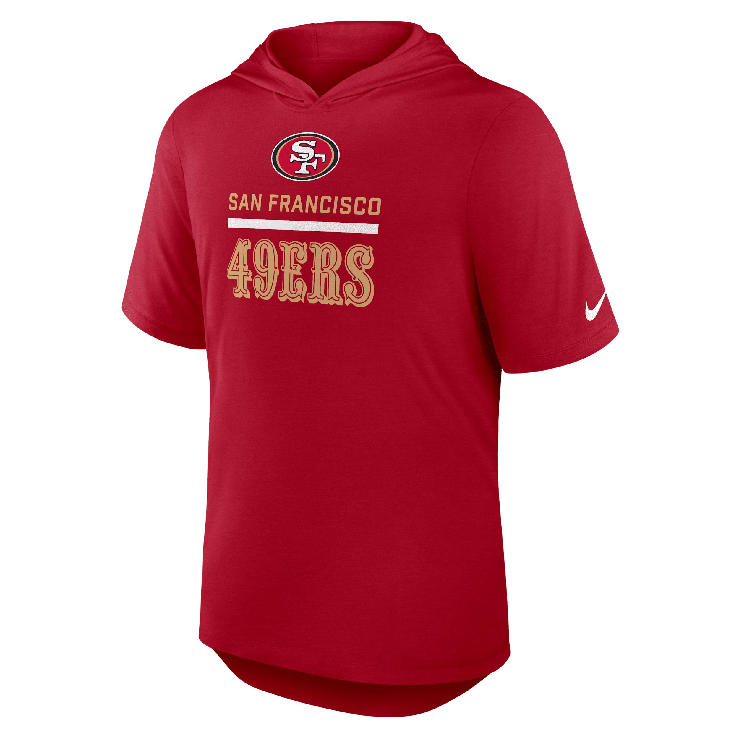 Los Angeles Rams Nike Mens Dri-FIT NFL Hooded T-Shirt | 03NB4NP95-D0B Product Image