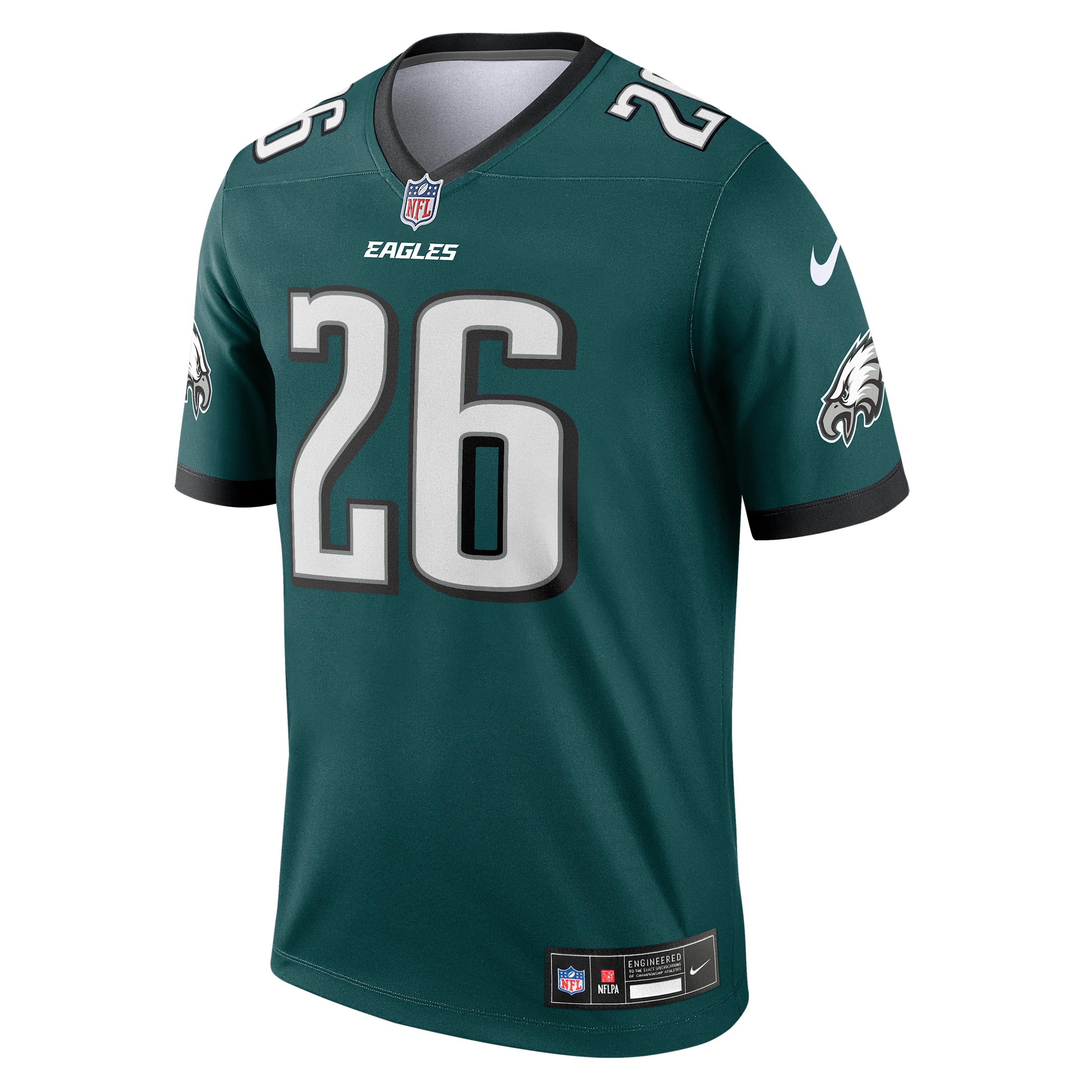 Saquon Barkley Philadelphia Eagles Nike Mens Dri-FIT NFL Legend Jersey | 94NM0AAO86F-YZ2 Product Image