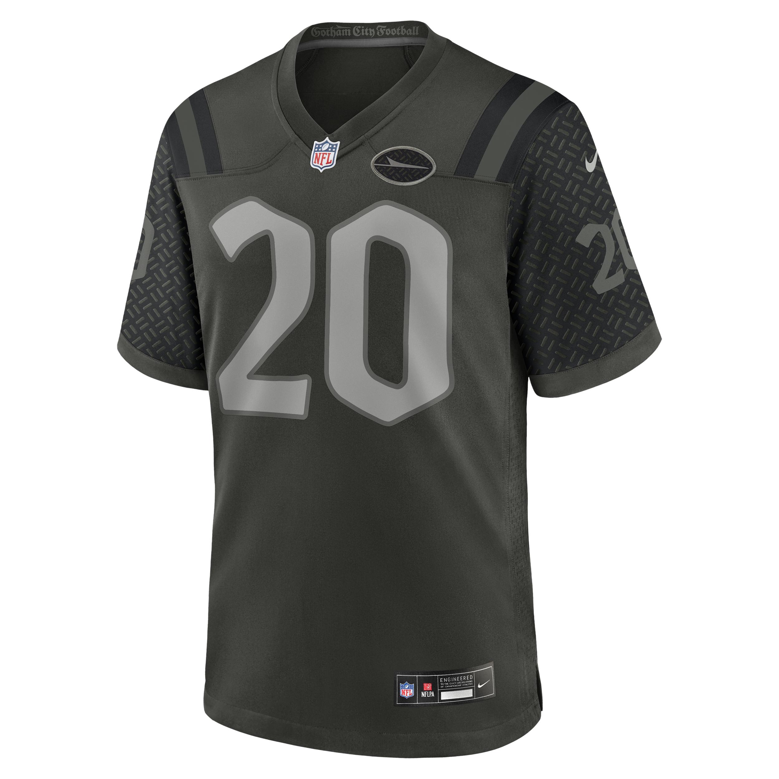 Breece Hall New York Jets Rivalries Collection Mens Nike Mens NFL Game Jersey | 67NM0G6672F-GT9 Product Image