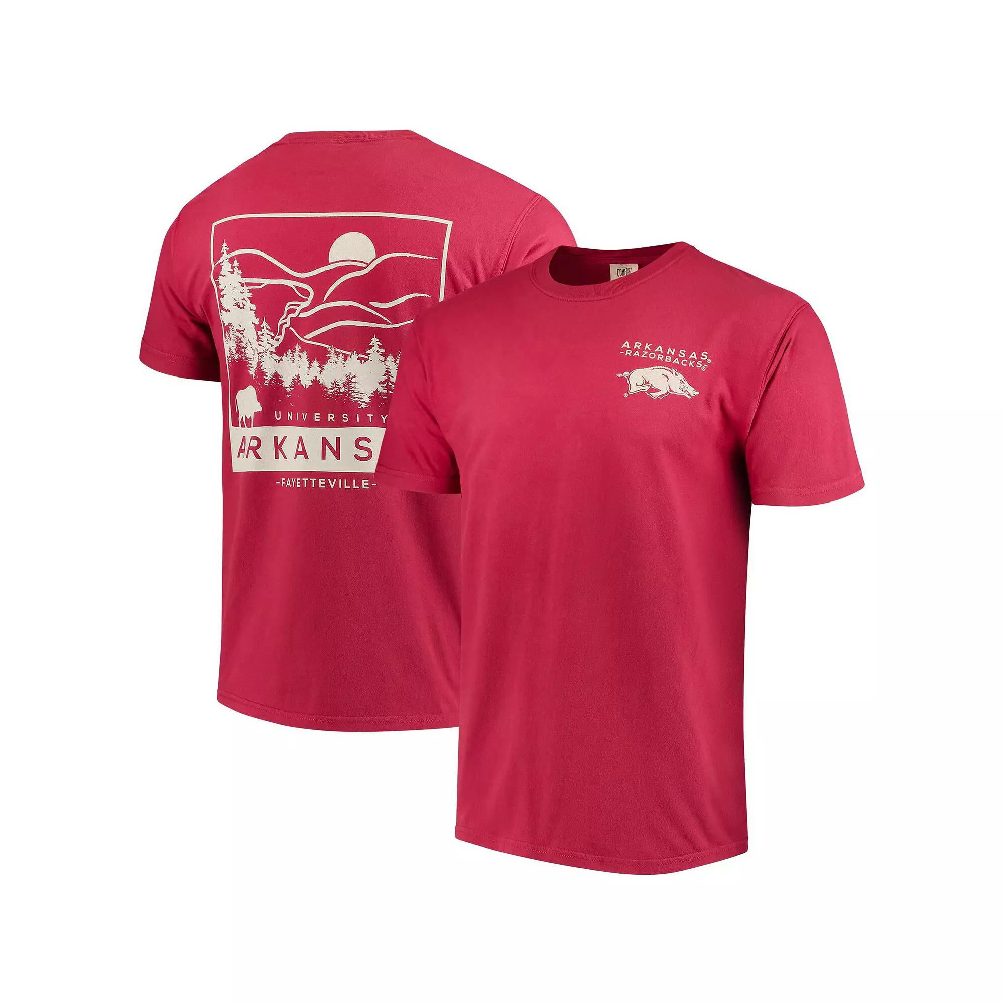 Mens Cardinal Arkansas Razorbacks Comfort Colors Local T-Shirt Product Image