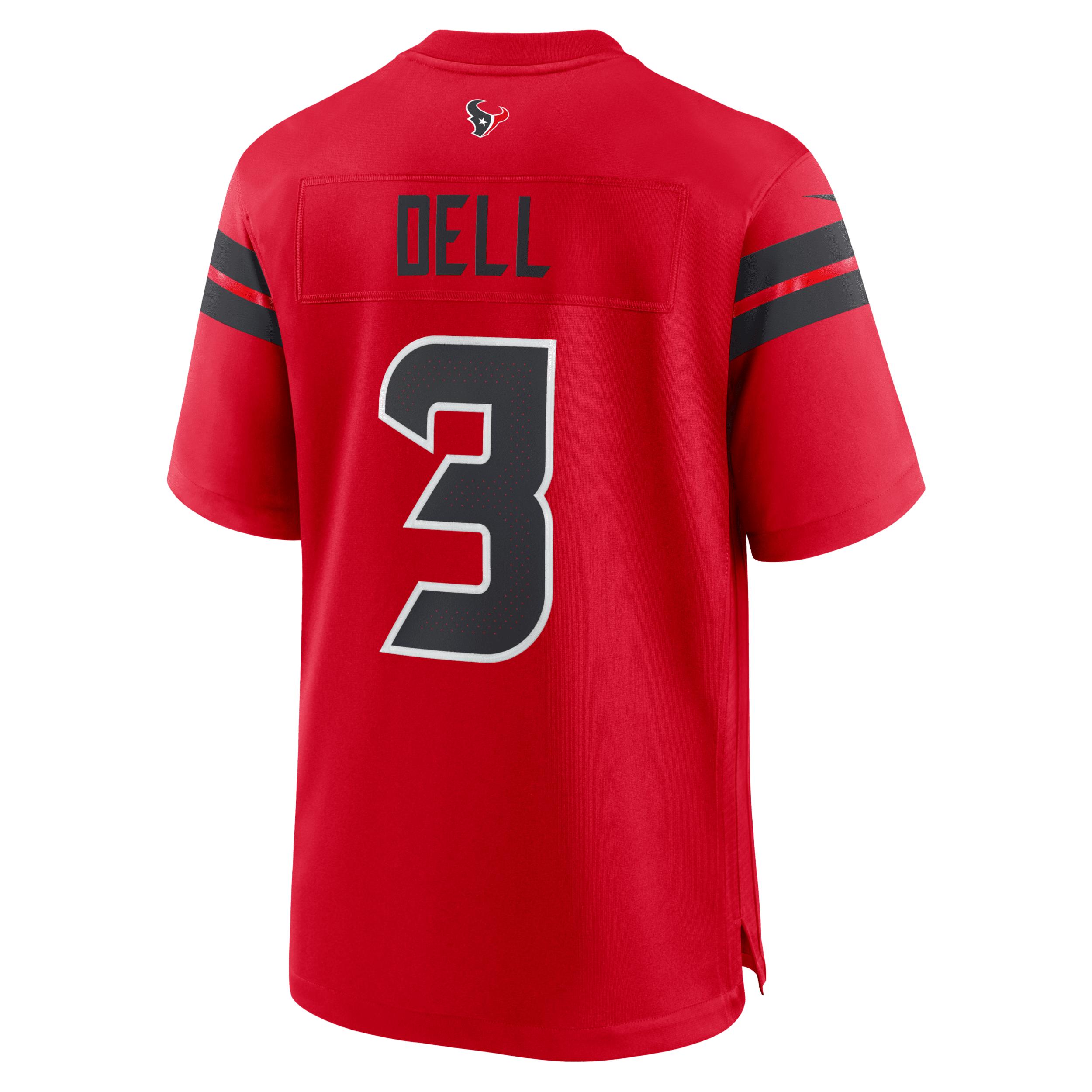 Tank Top Dell Houston Texans Nike Mens NFL Game Football Jersey | 67NM0B9G9HF-D1E Product Image