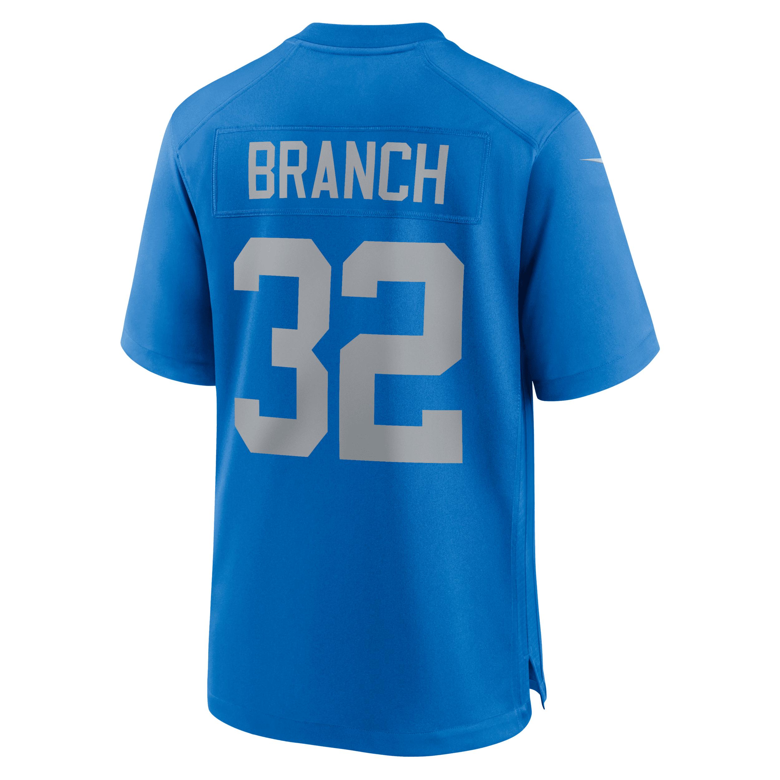 Brian Branch Detroit Lions Nike Mens NFL Game Football Jersey | 67NM0B9L9JF-DEA Product Image