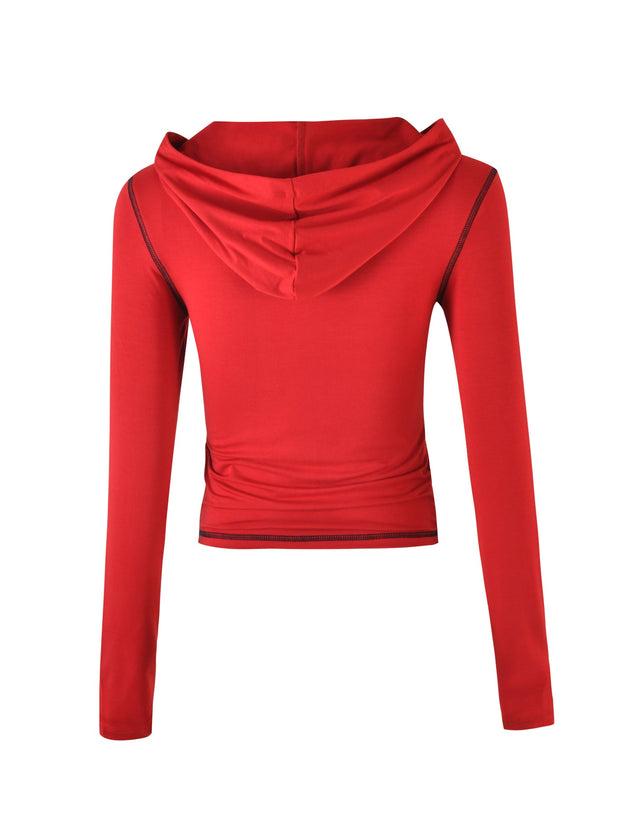 BLARE HOODIE - RED Product Image