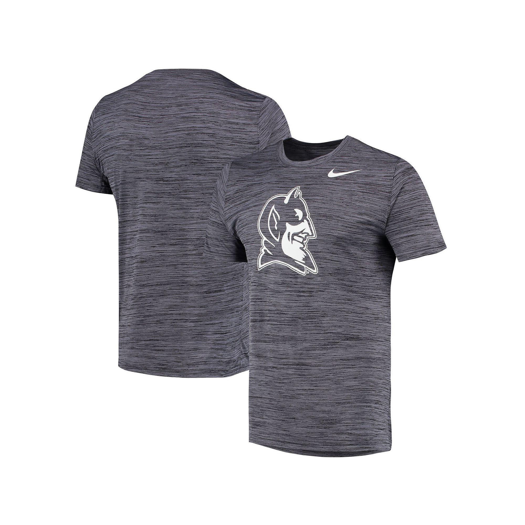 Men's Nike Black Duke Blue Devils Tonal Velocity Legend Performance T-Shirt, Size: Large Product Image