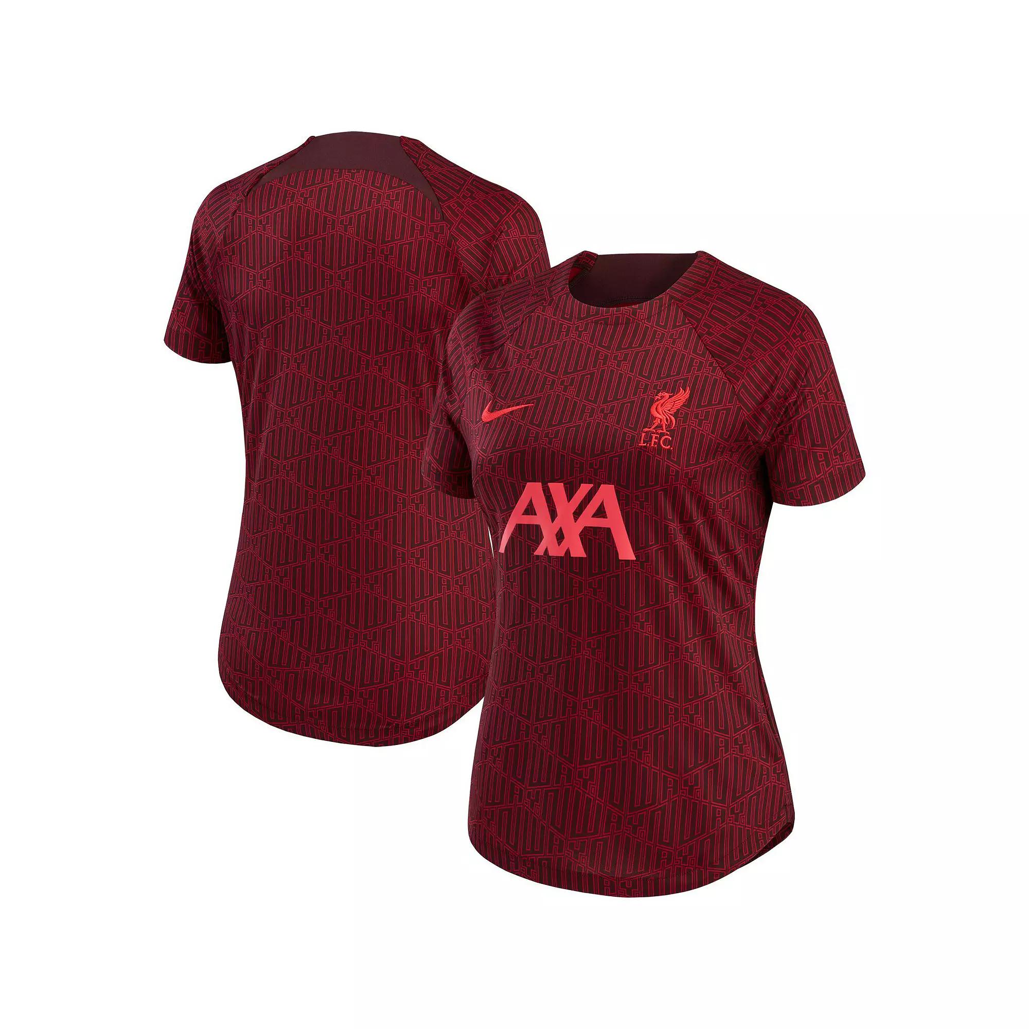 Women's Nike Burgundy Liverpool 2022/23 Pre-Match Home Performance Top, Size: XL, Lvp Med Re Product Image