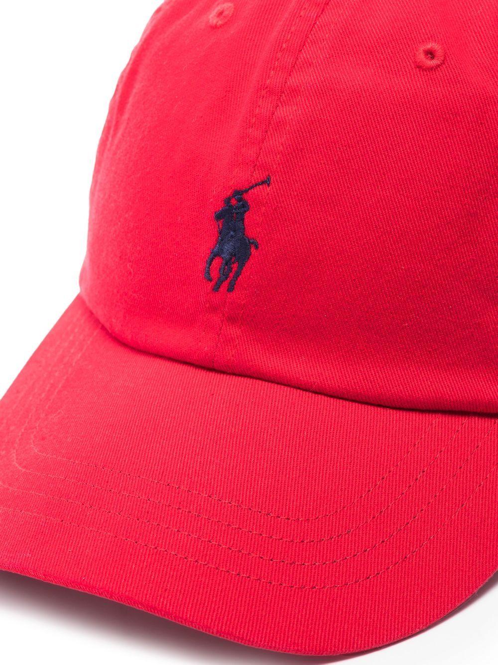 Polo Pony logo-embroidered cotton cap Product Image