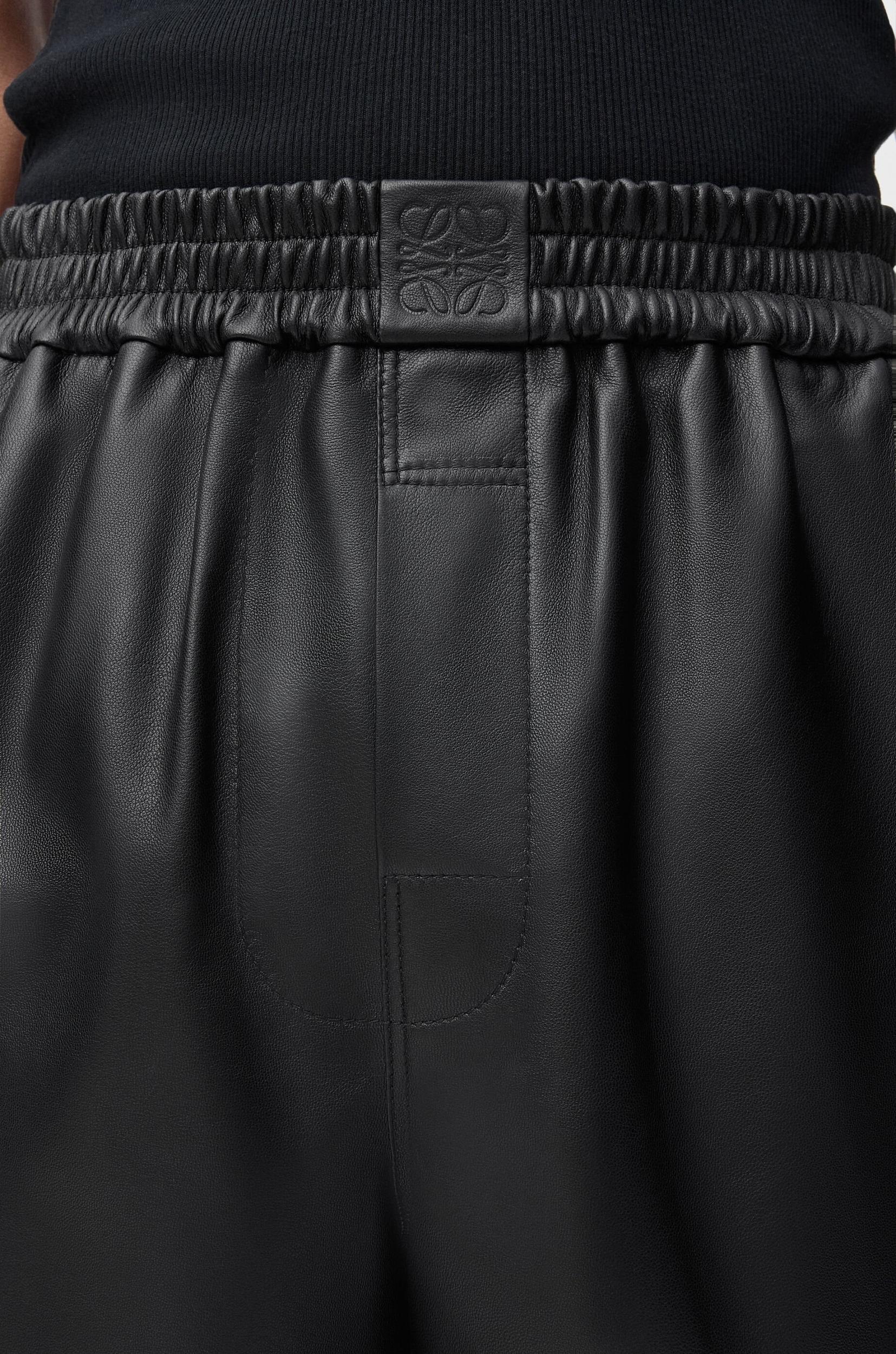 Shorts in nappa lambskin Product Image