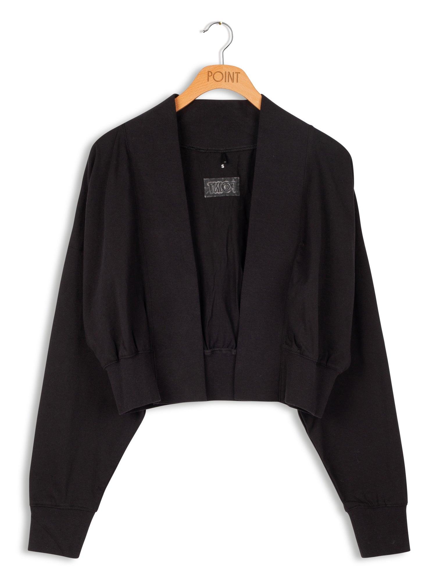 Point Cropped Bomber Jacket Product Image