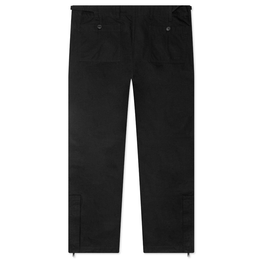 Cotton Cargo Pants - Black Male Product Image
