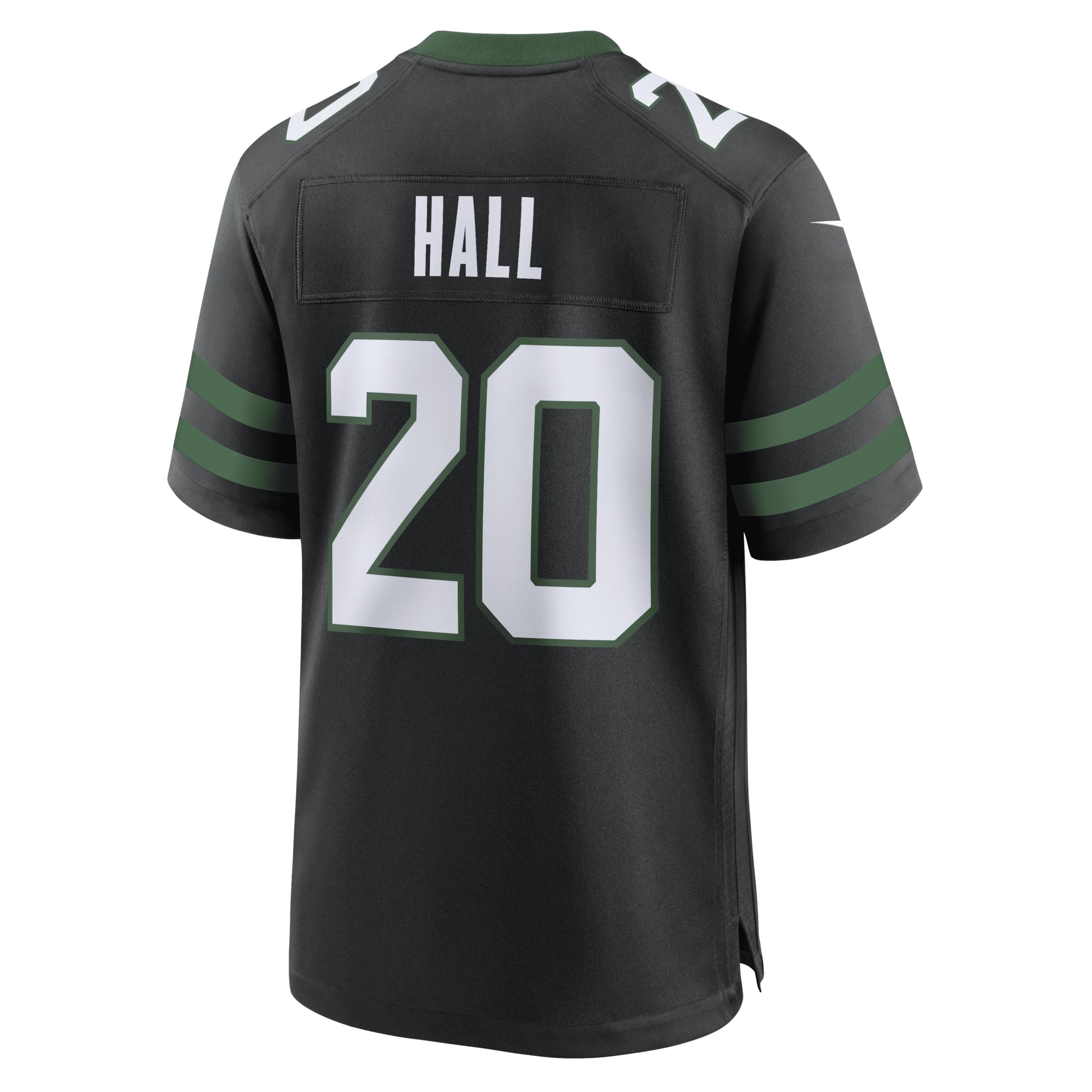 Breece Hall New York Jets Nike Mens NFL Game Football Jersey | 67NM09WK72F-GT9 Product Image