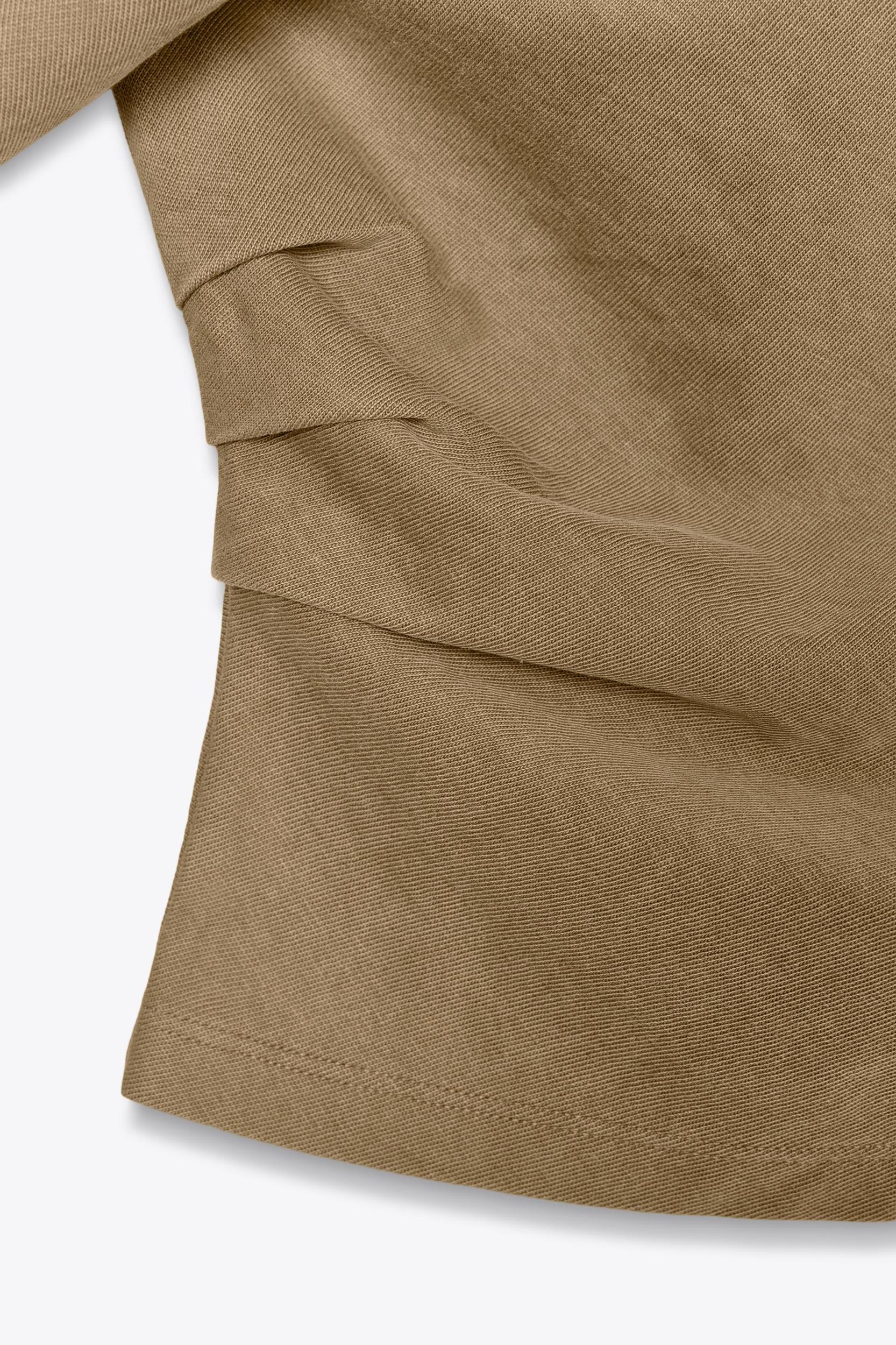 WASHED ASYMMETRIC T-SHIRT Product Image