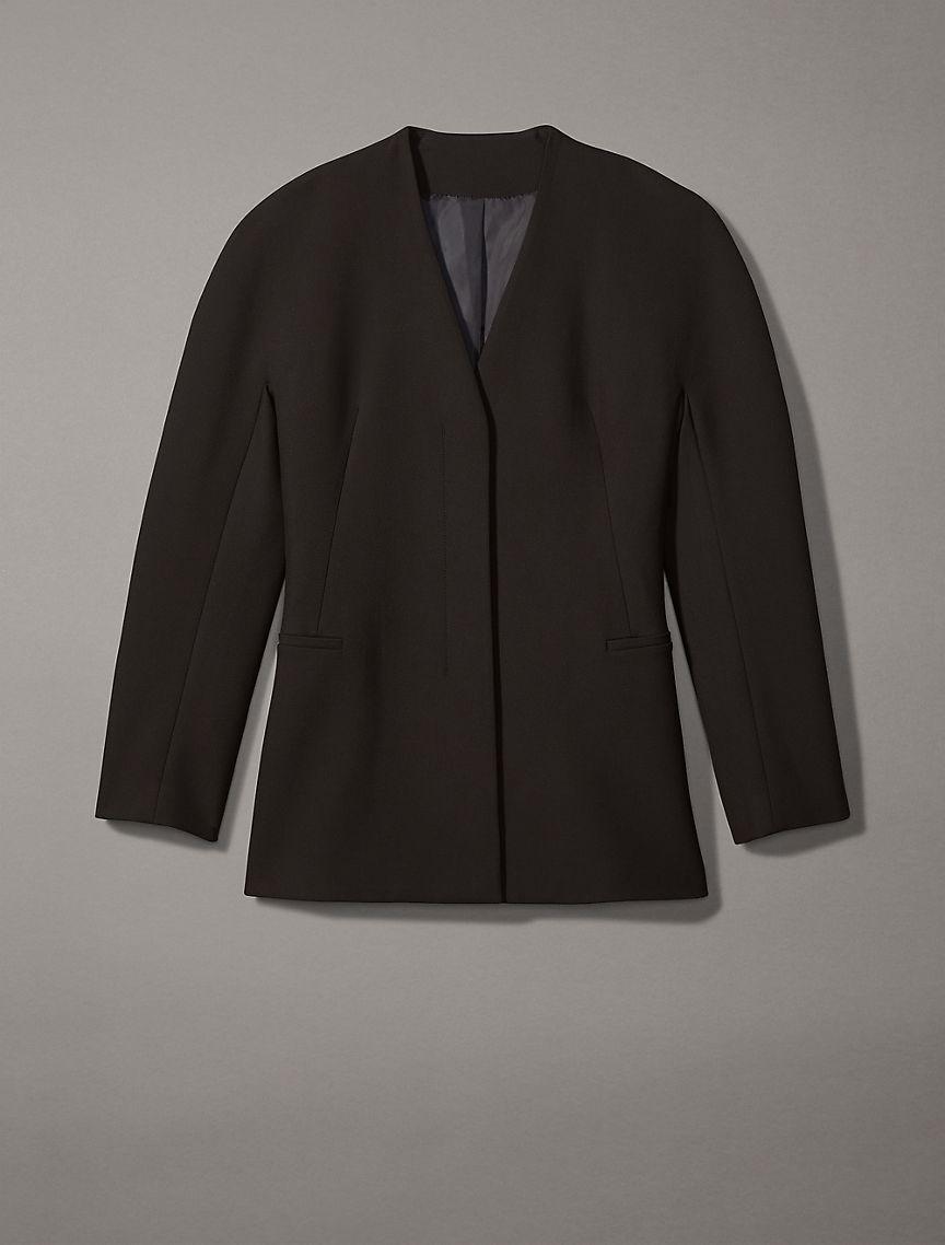 Structured Stretch Blazer Product Image