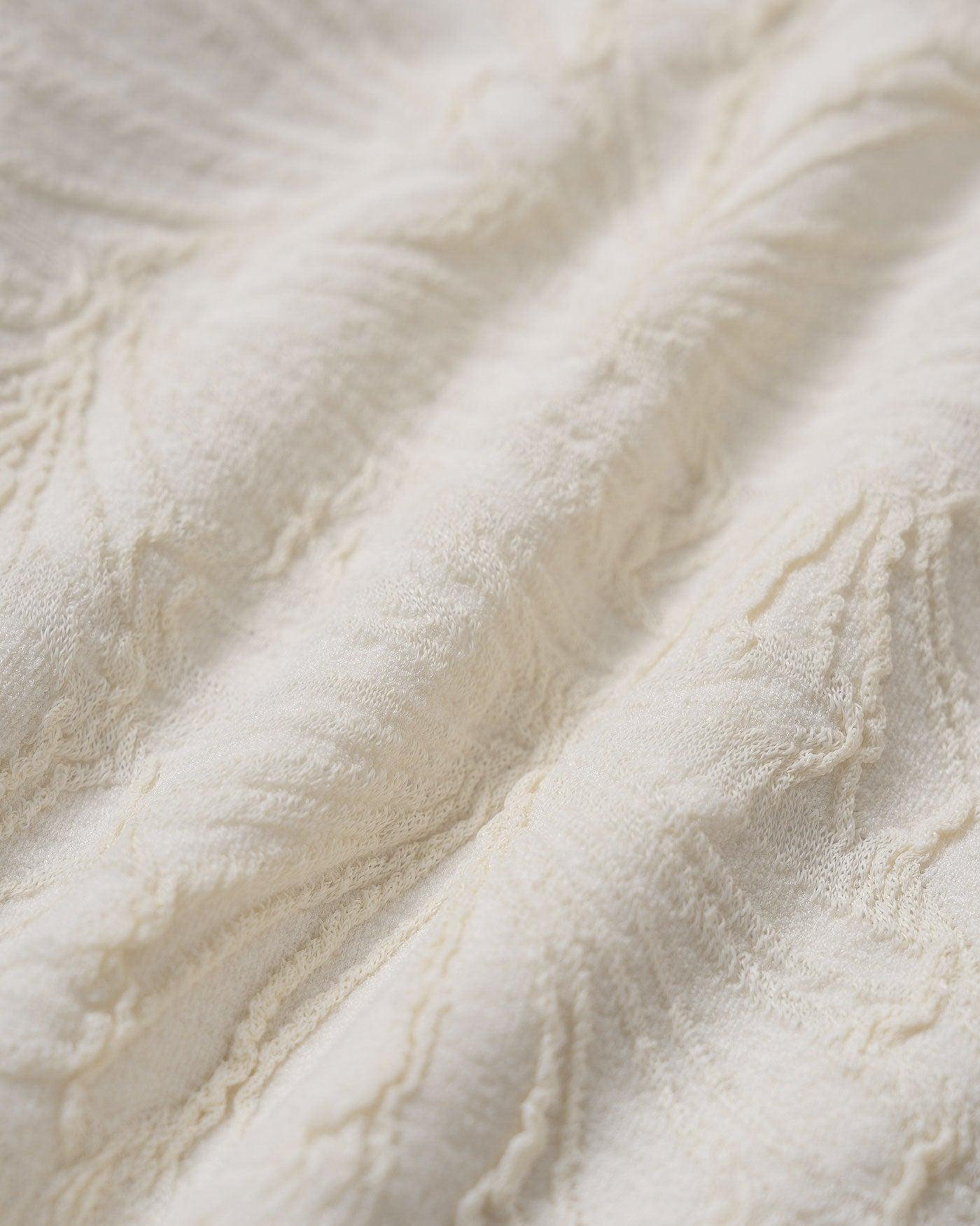 Beige Jacquard Underwire Bikini Set Product Image