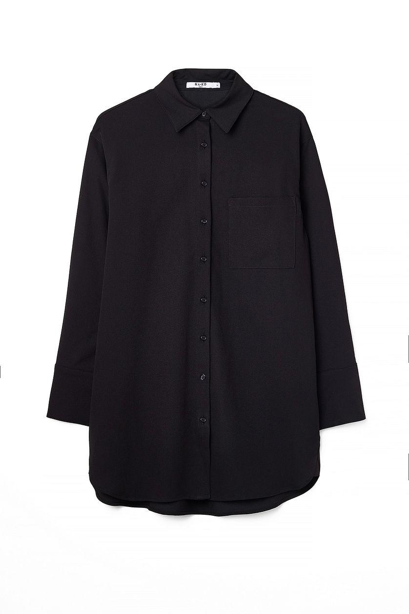 Oversized Shirt Dress Product Image