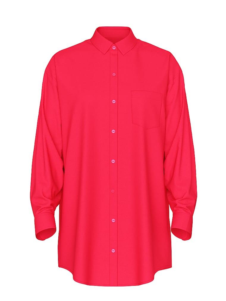 Boyfriend Shirt Dress Product Image