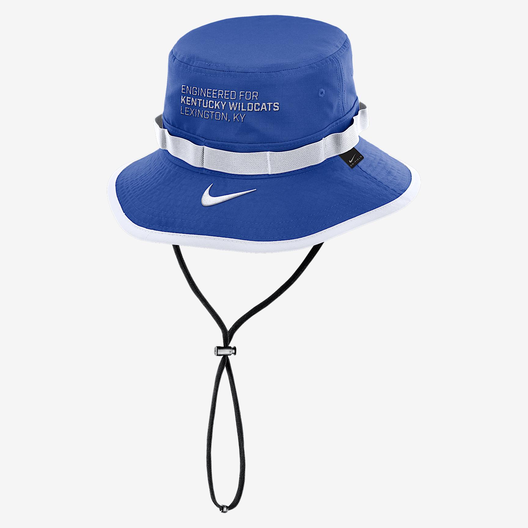 Kentucky Sideline Apex Gameday Boonie Nike Mens Dri-FIT College Bucket Hat | NC1B054NNKY-CVH Product Image
