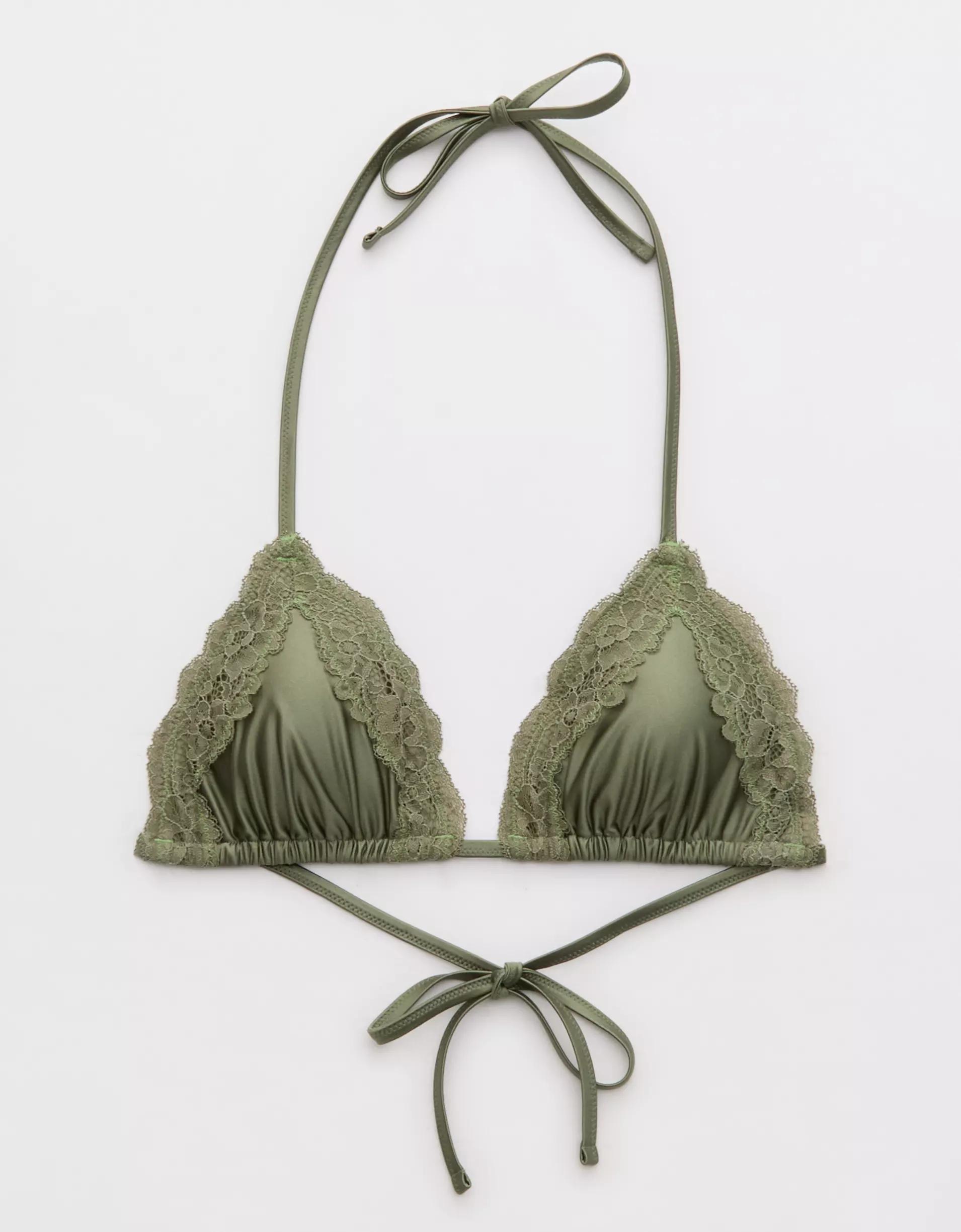 Aerie The Sun-Lover Shine Lace Bikini Top Product Image