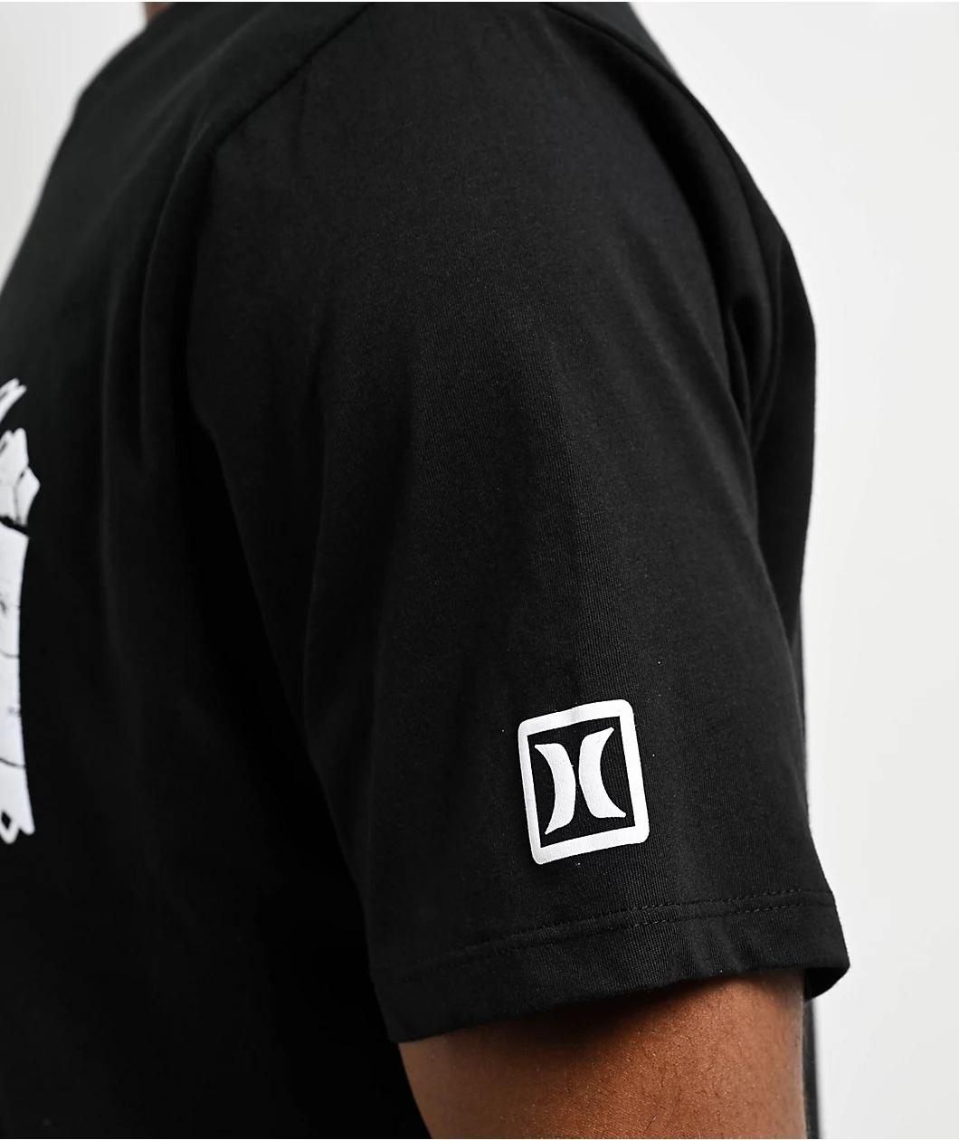 Hurley Shattered Black T-Shirt Product Image