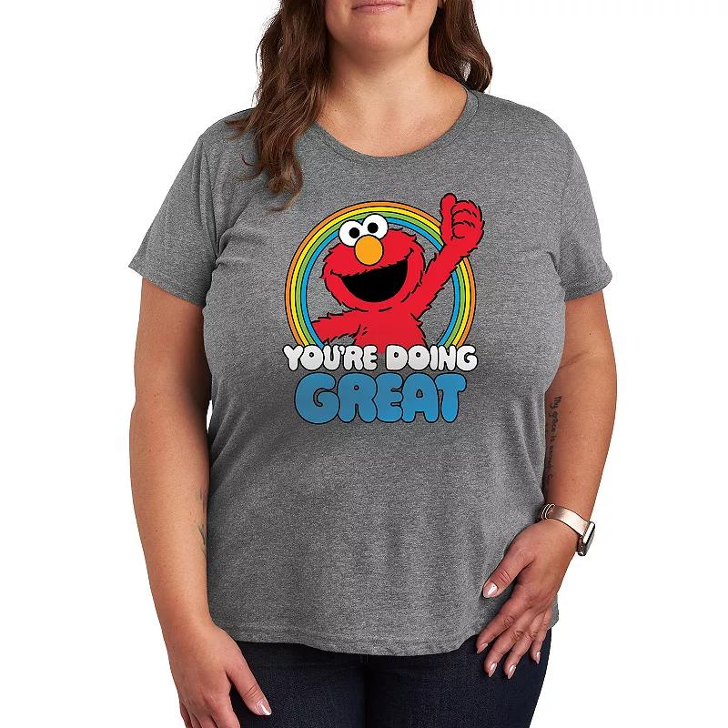 Plus Sesame Street You're Doing Great Graphic Tee, Women's,  Product Image