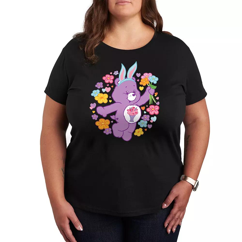 Plus Care Bears Bunny Bear Graphic Tee, Women's,  Product Image