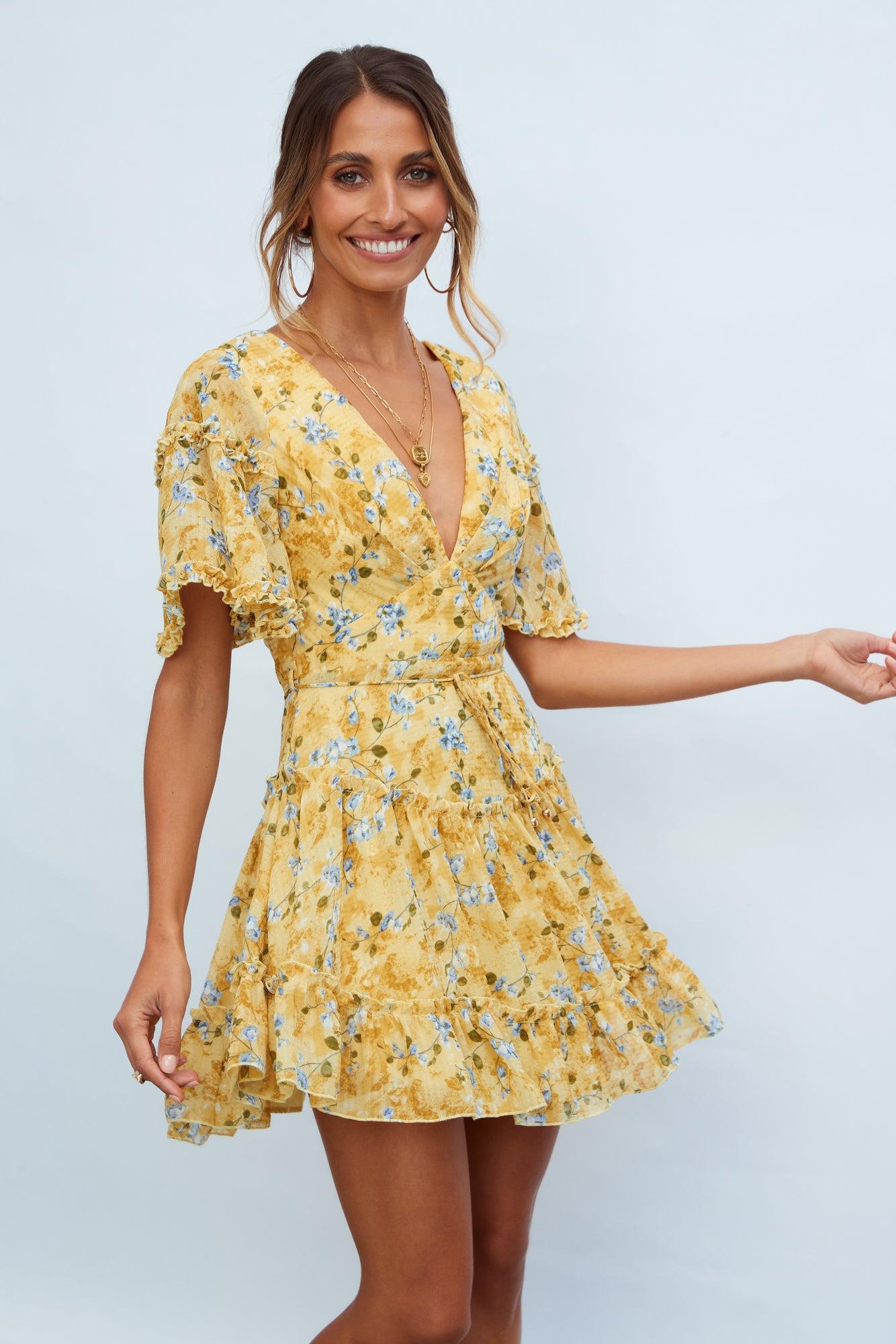Fairy Godmother Dress Yellow Product Image