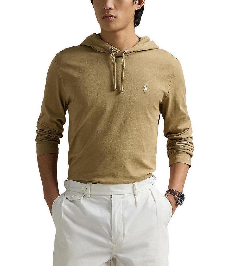 Polo Ralph Lauren Cotton Jersey Long Sleeve Hoodie Product Image