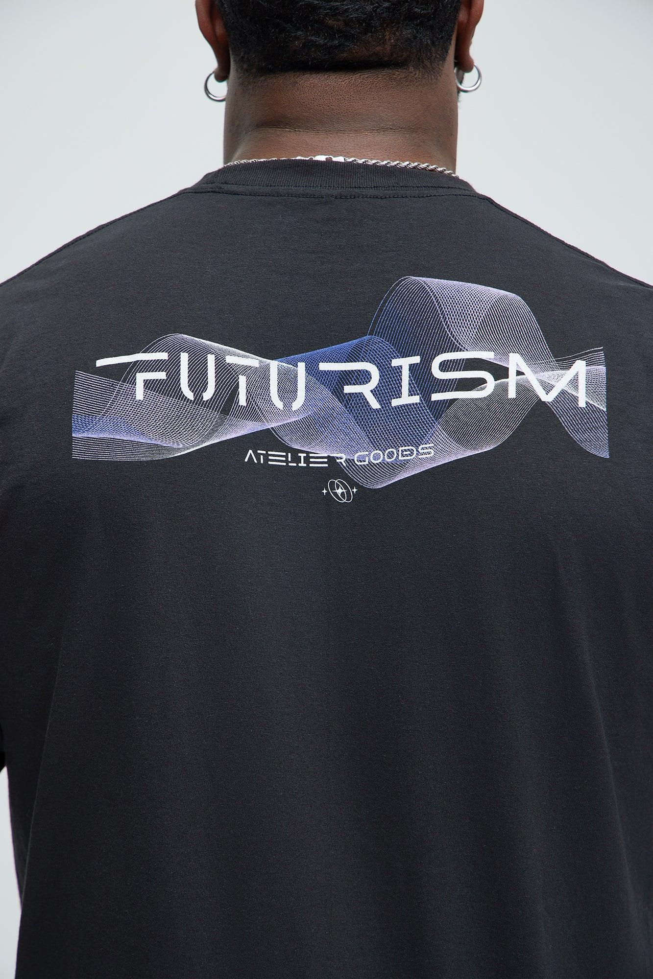 Futurism Short Sleeve Tee - Black Product Image