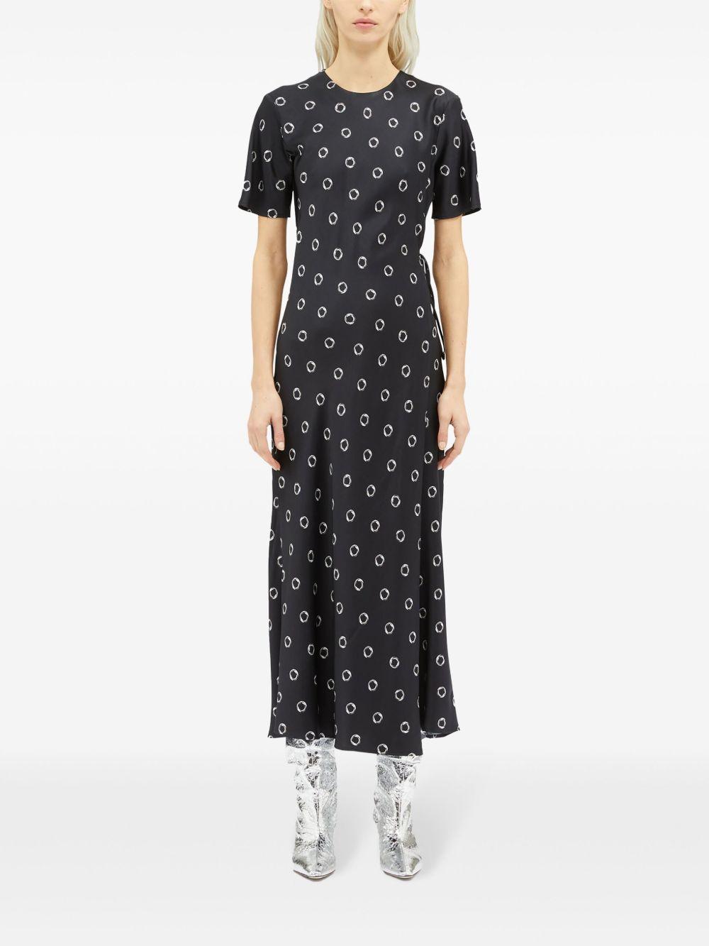 graphic-print maxi dress Product Image