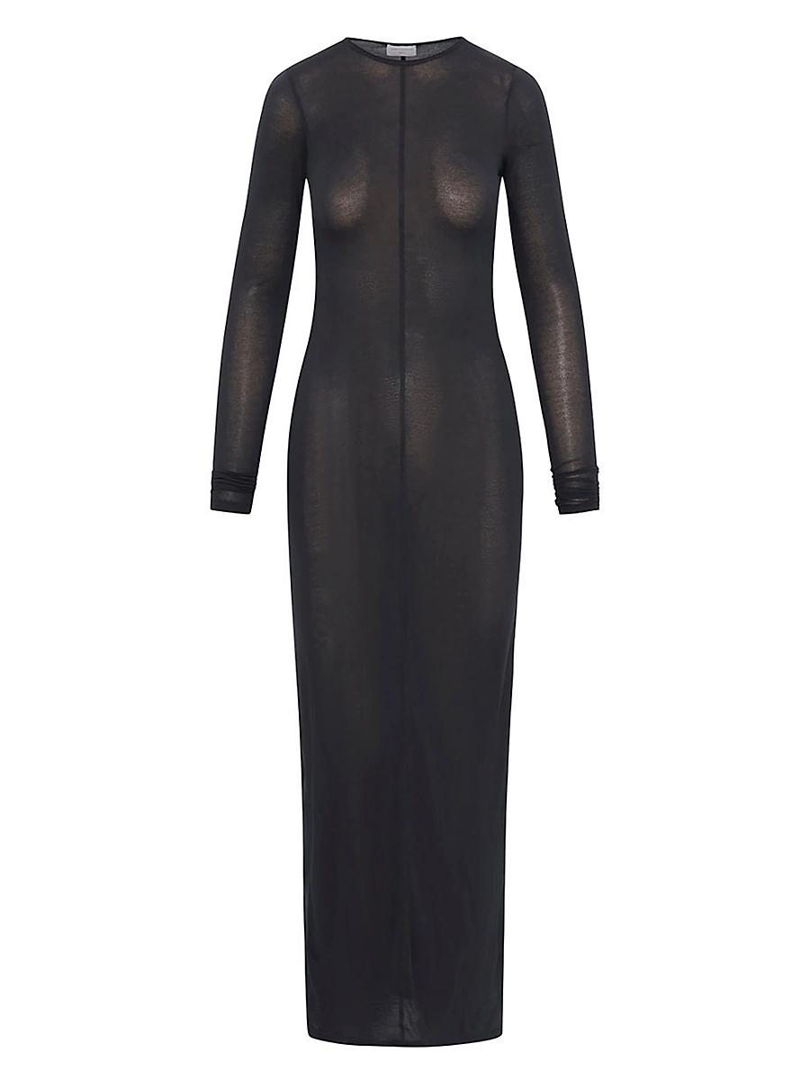 Womens Carmen Knit Maxi Dress Product Image