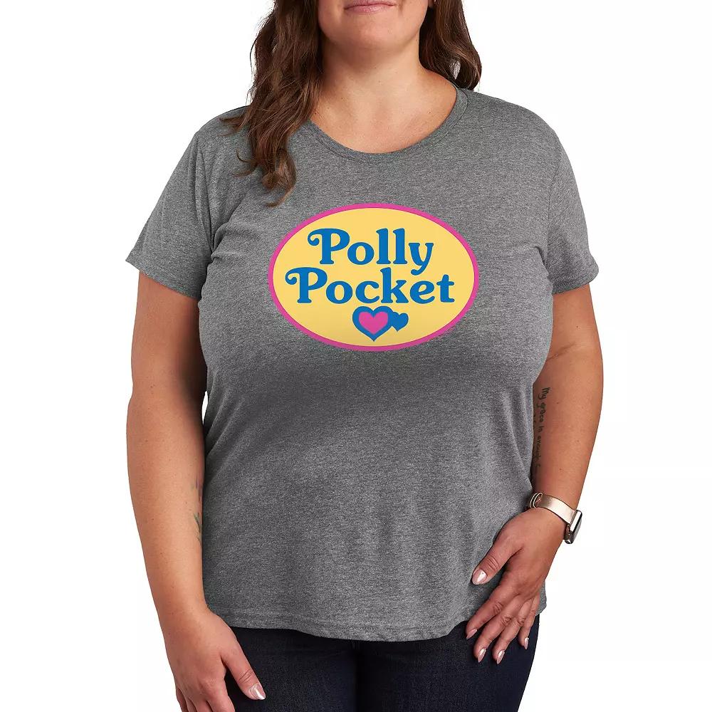 Women's Polly Pocket Color Logo Graphic Tee,  Product Image