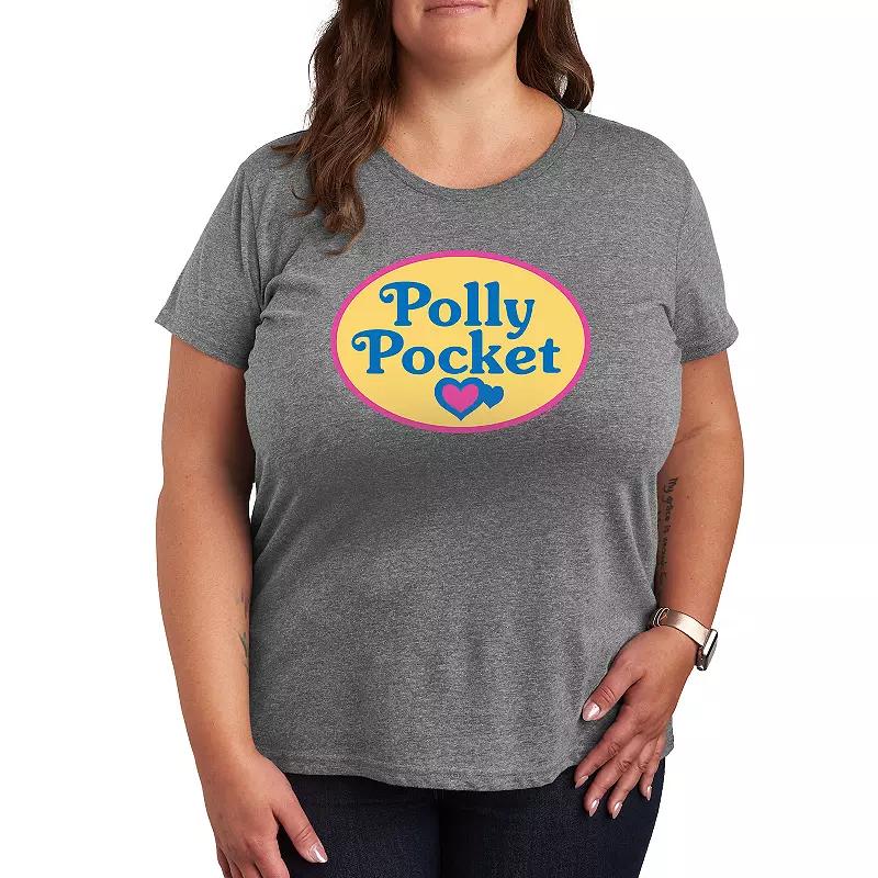 Women's Polly Pocket Color Logo Graphic Tee,  Product Image