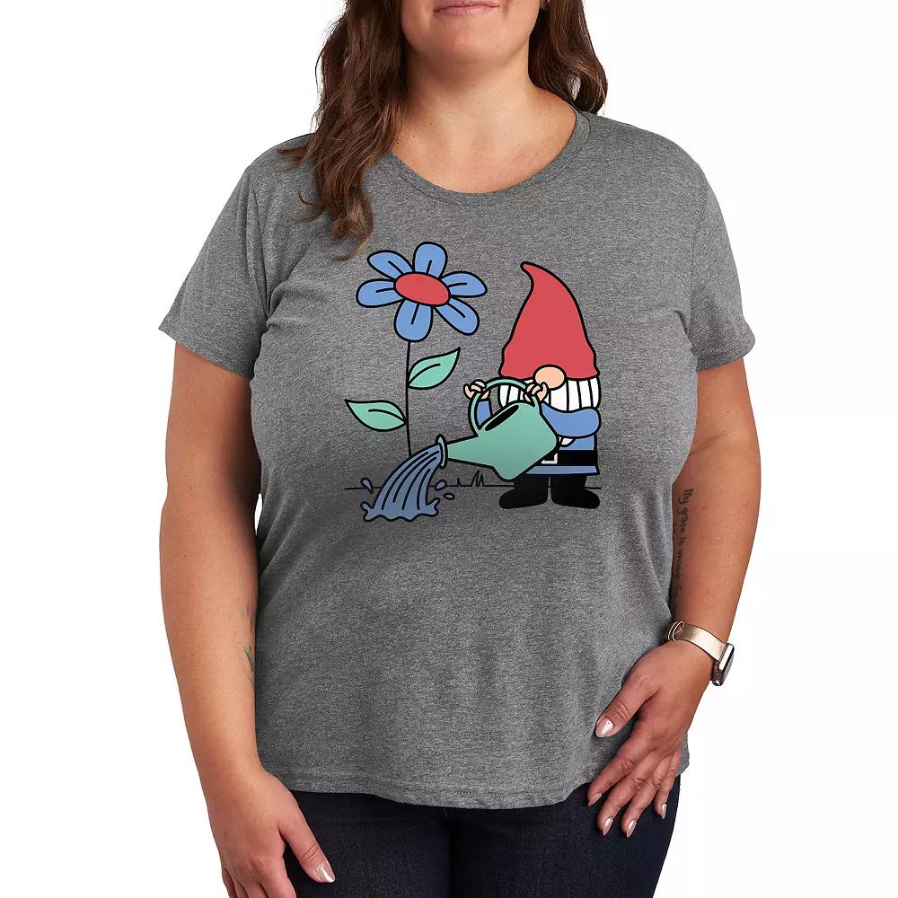 Plus Gardening Gnome Graphic Tee, Women's,  Product Image
