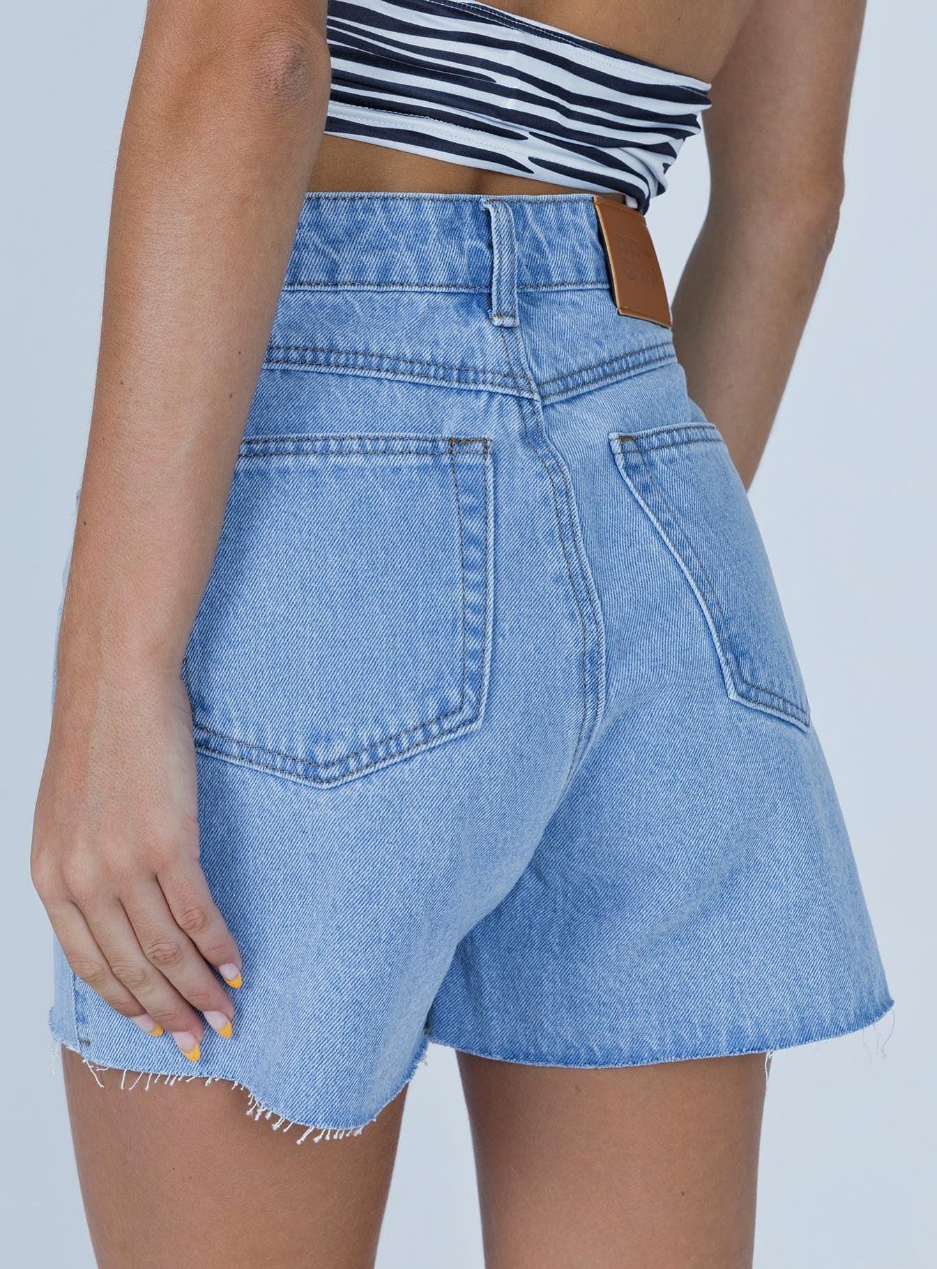 Laurena Denim Shorts Tall Product Image