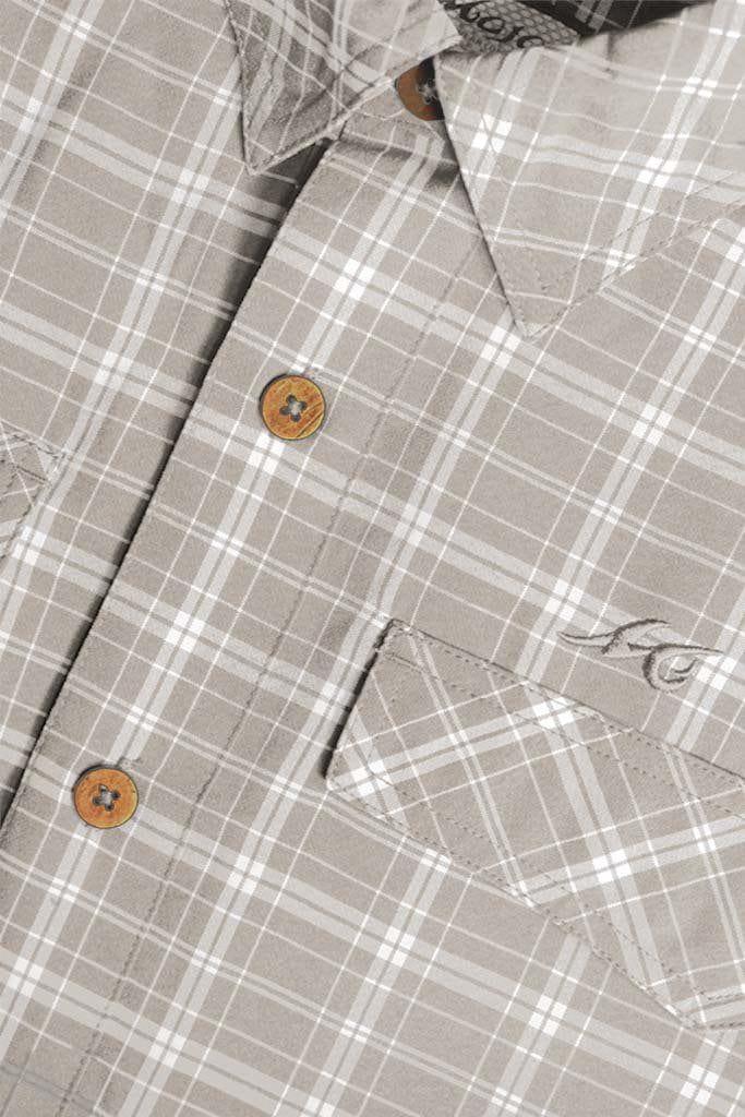 Mojo Sportswear Company Coastal Plaid Short Sleeve Men's Fishing Shirt Product Image