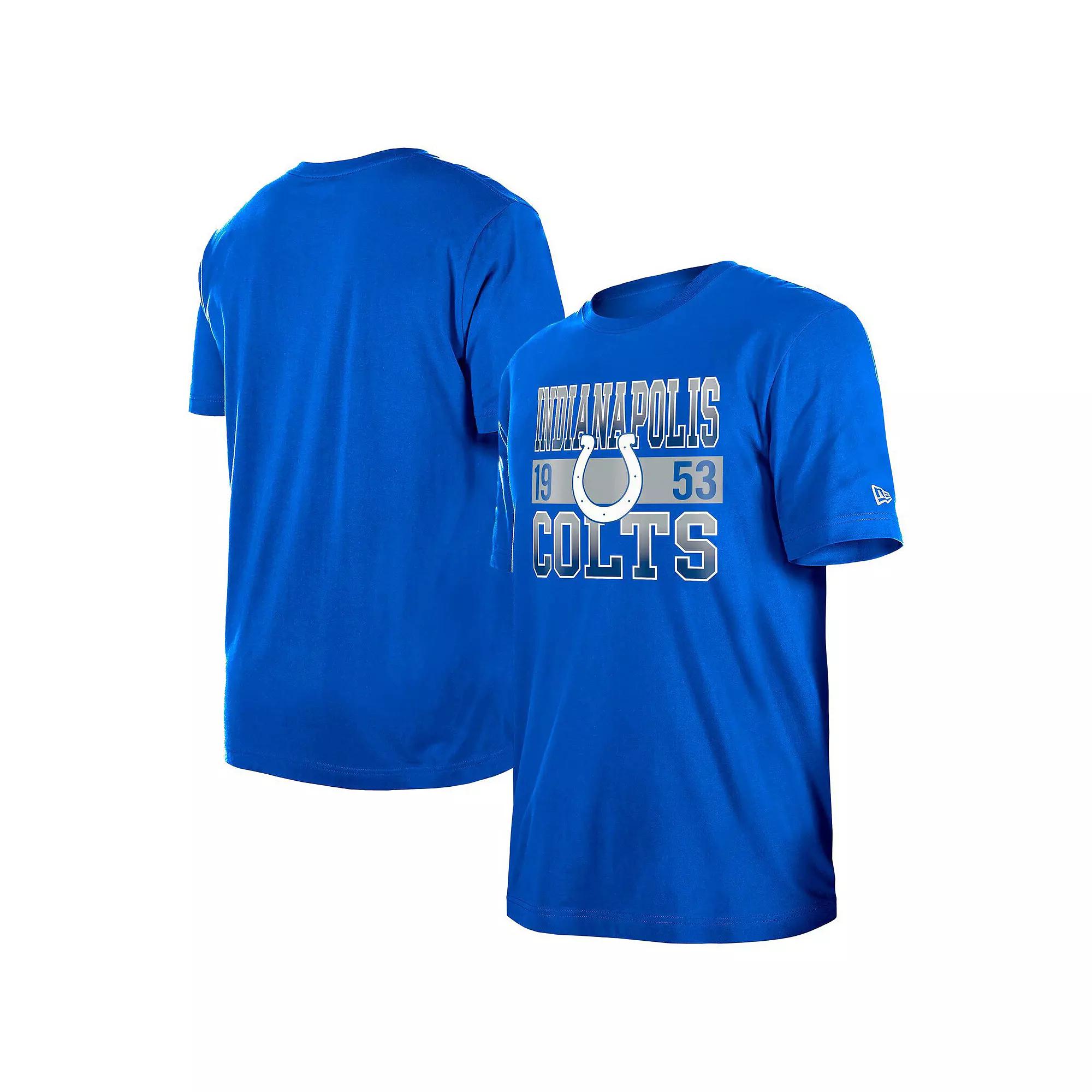 Men's New Era Royal Indianapolis Colts City Team T-Shirt,  Product Image