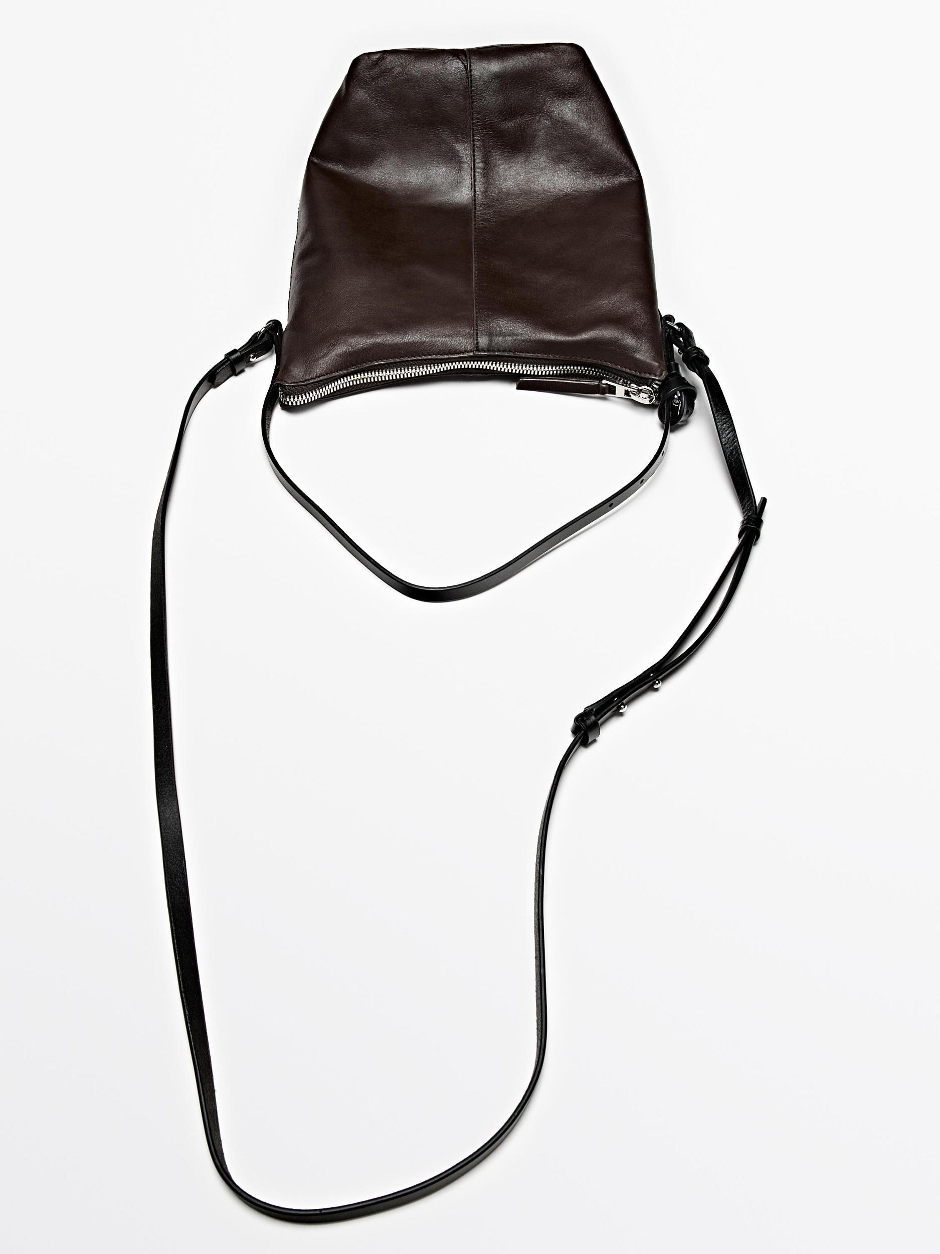 Medium nappa leather bucket bag Product Image