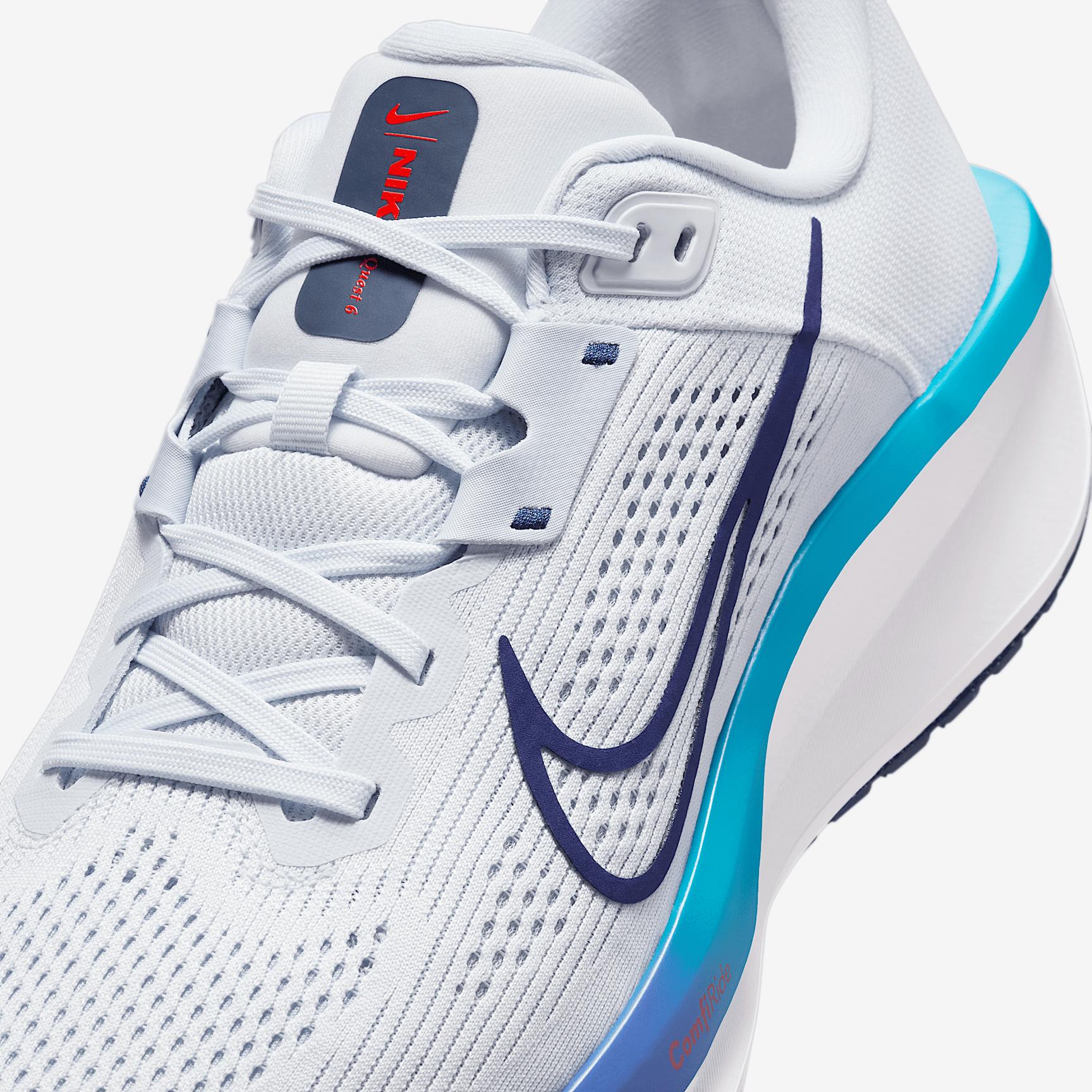 Nike Mens Quest 6 Road Running Shoes | FD6033-106 Product Image