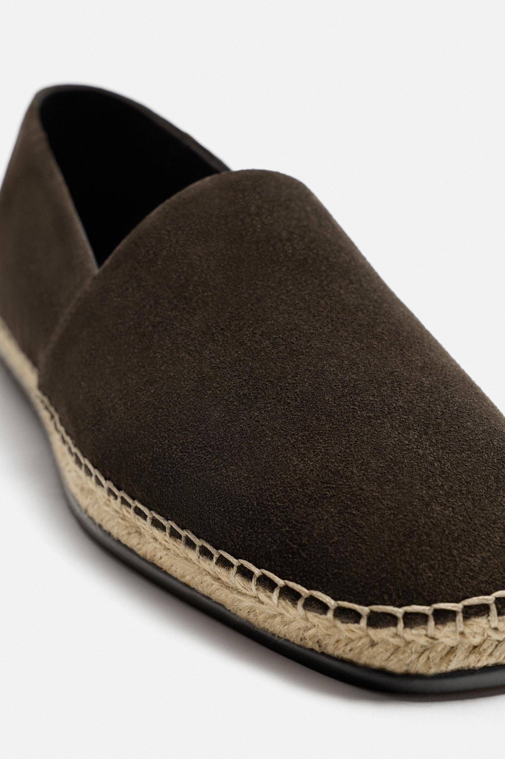 LEATHER ESPADRILLE LIMITED EDITION Product Image