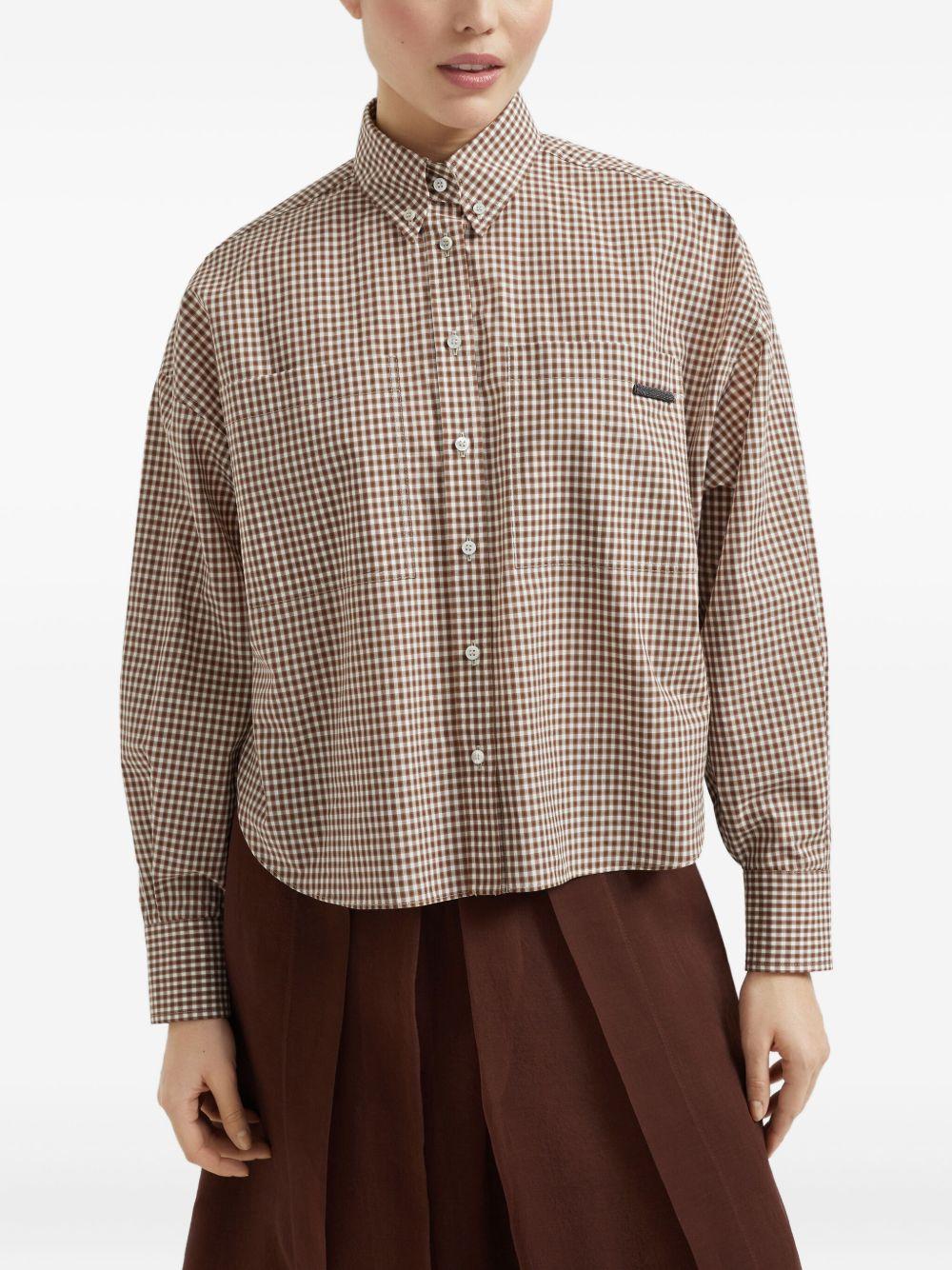 checked shirt Product Image