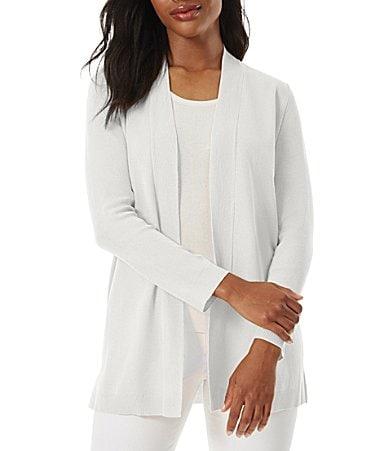 Jones New York Open Front Side Slit Icon Cardigan Product Image