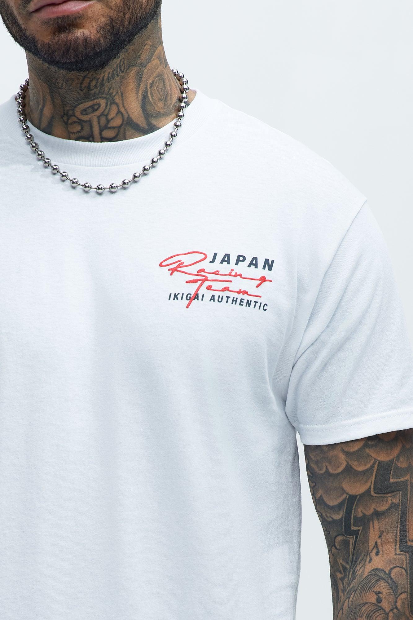 Japan Sport Short Sleeve Tee - White Product Image