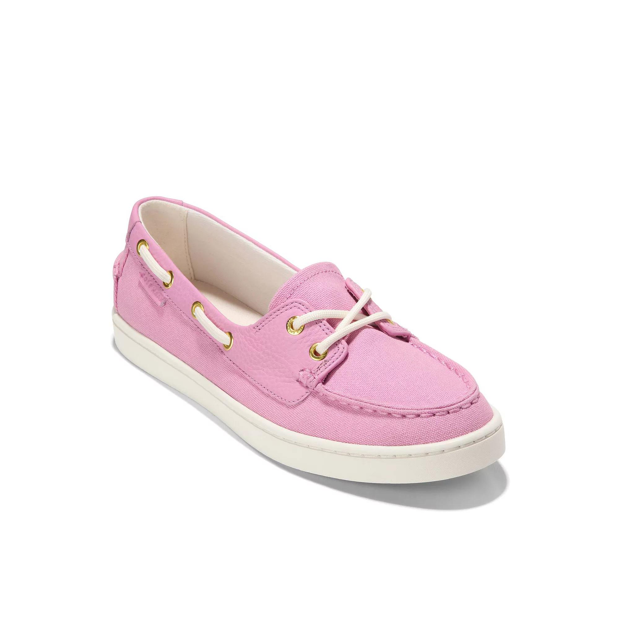 Cole Haan Nantucket Women's Boat Shoes, Size: 10.5, Moonlight Pink Product Image