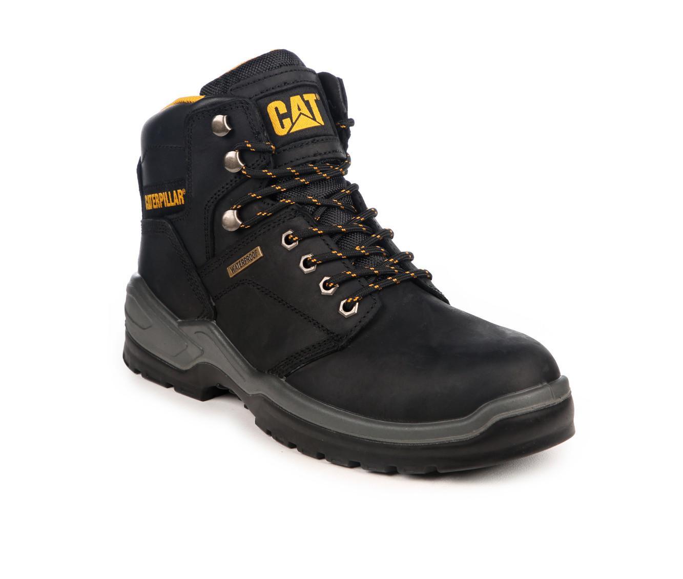 Men's Caterpillar Striver Steel Toe Waterproof Work Boots Product Image