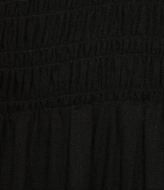 Copper Key Smocked Midi Dress Product Image