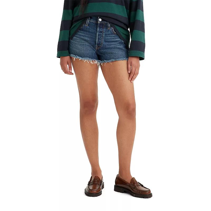 Levi's 501® Original Fit High-Rise Women's Jean Shorts 32: Heavyweight Denim, Stretch Fabric Product Image
