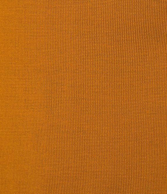 Murano Solid Performance Textured Long Sleeve Turtleneck Sweater Product Image