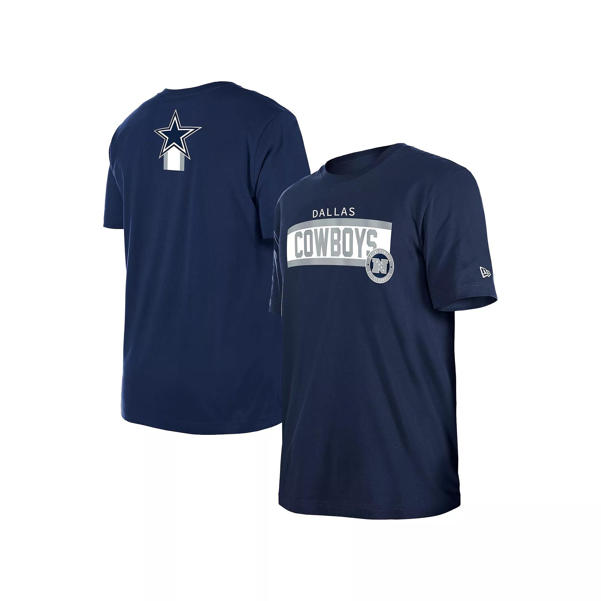Men's New Era  Navy Dallas Cowboys 3rd Down Domestic T-Shirt, Size: Small, Blue Product Image